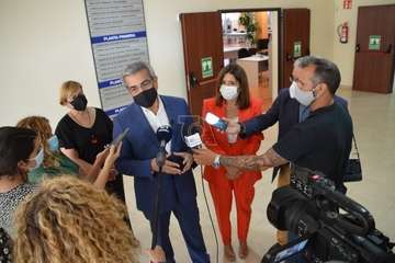 Visita oficial a Telde de Román Rodríguez, vicepresidente del Gobierno de Canarias/TA y Acfi Press.